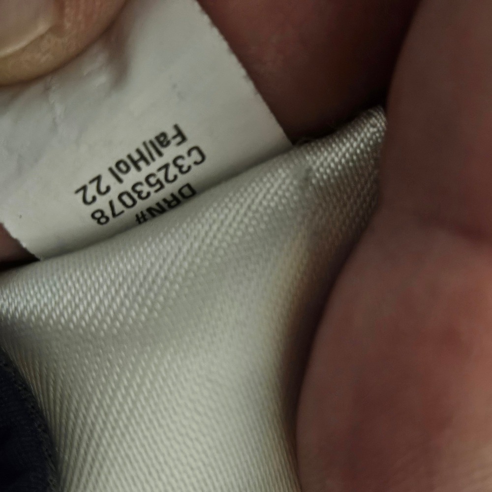 Eddie Bauer Men Navy Blue Fleece Lined‎ Tech Pants cargo 40x30 Relaxed Outdoor - Picture 14 of 15